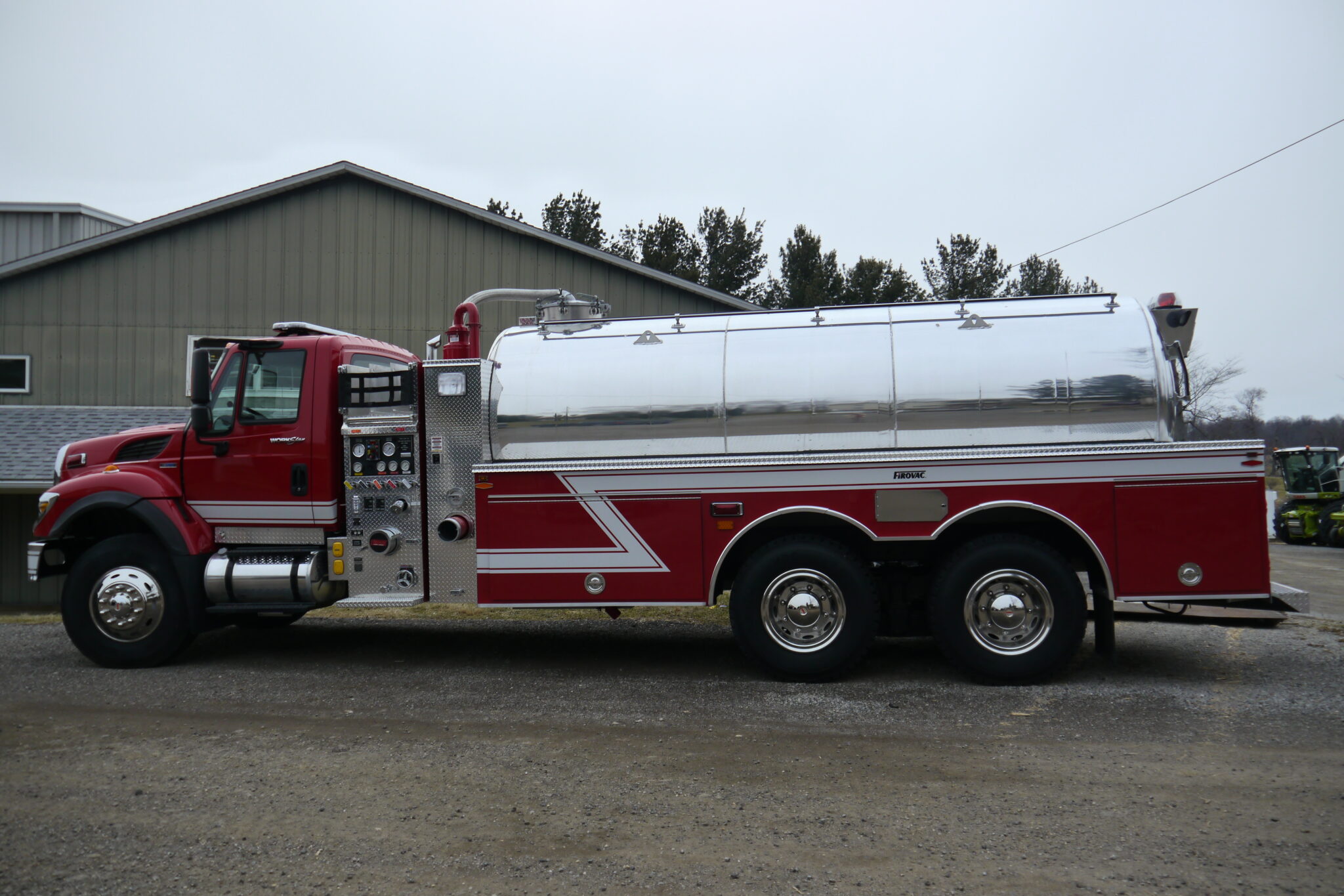 Springfield Twp. Fire Firovac Vacuum Tanker R&R Fire Truck Repair Inc