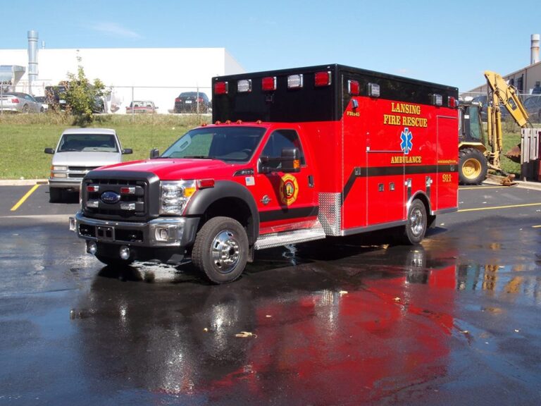 Lansing Fire FD1545 Lifeline Ambulance R&R Fire Truck Repair Inc