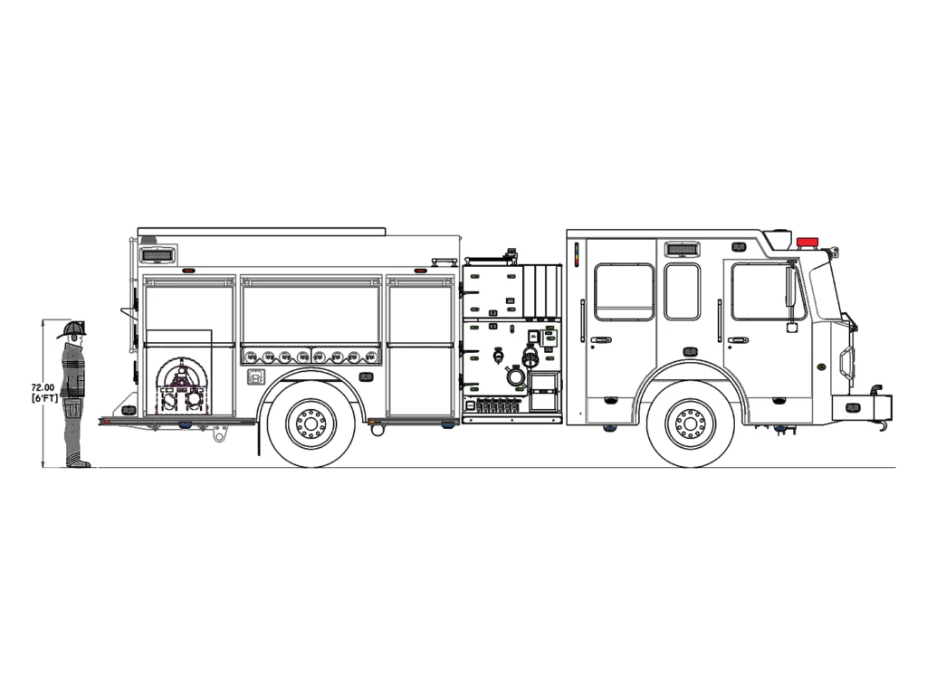 Spartan S-180 Pumper Model 2106