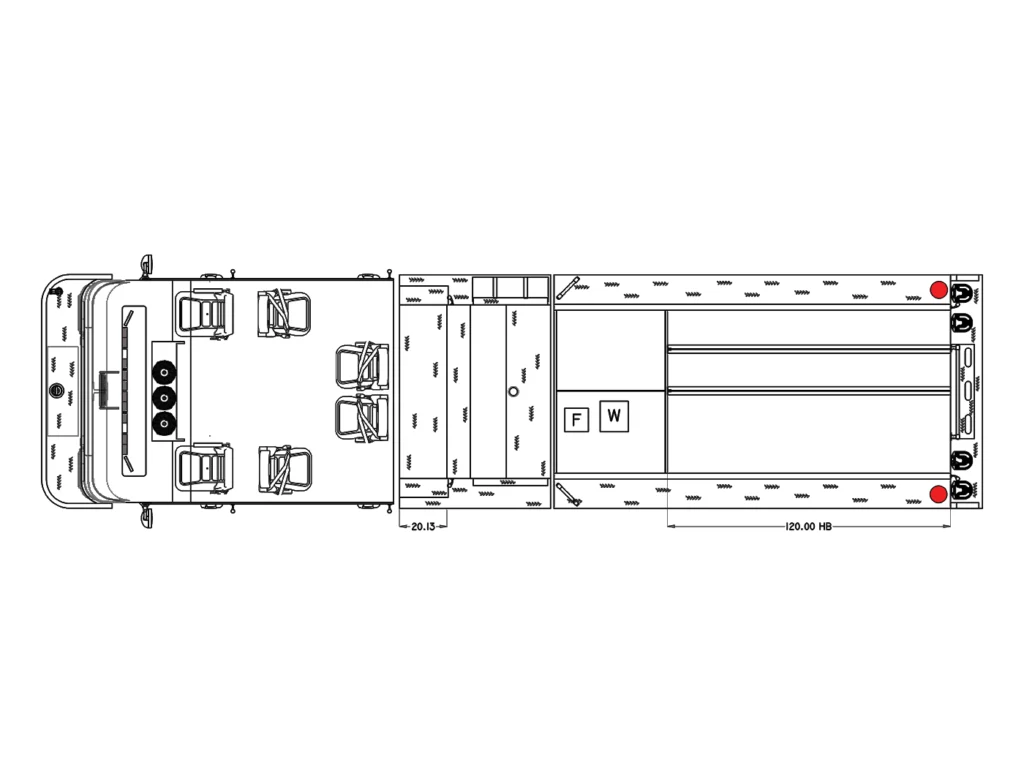 Spartan S-180 Pumper 2111 Drawing