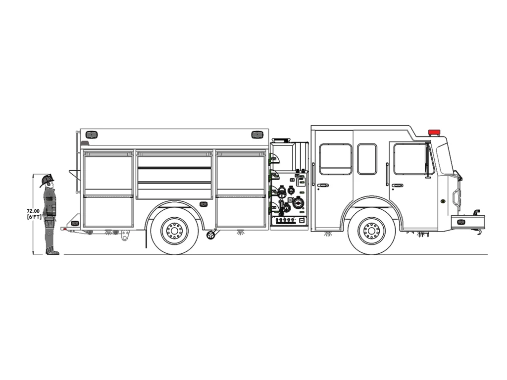 Spartan S-180 Pumper Model 2108